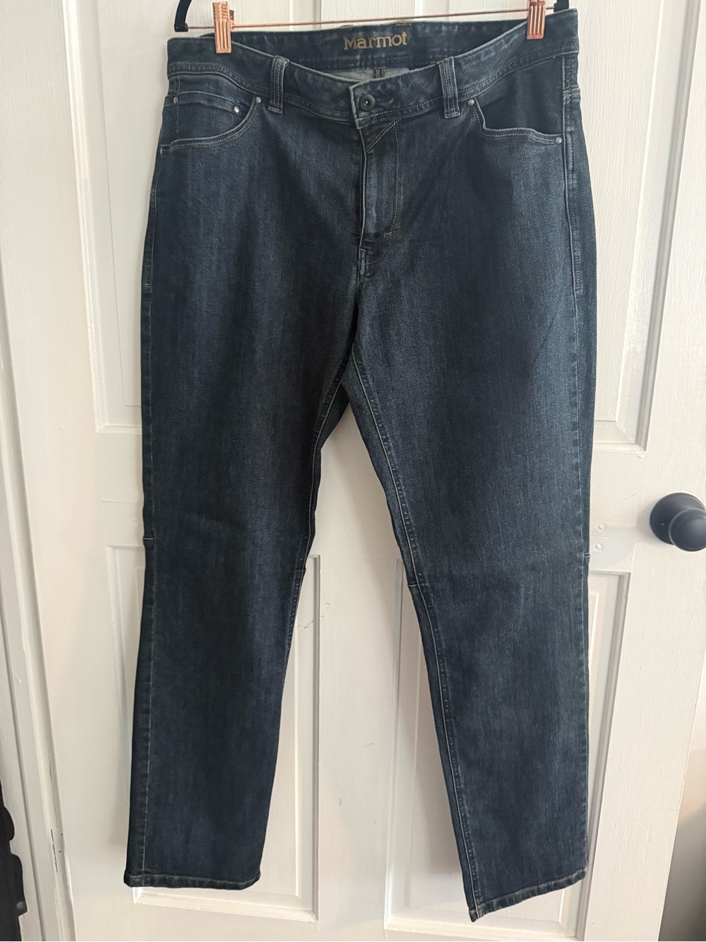 Marmot Men's Slim Straight Dark Indigo Jeans